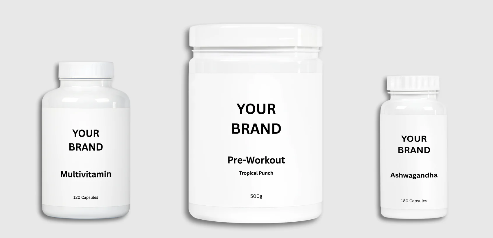 White Label Supplements: Eigene Marke starten ohne Produktionsrisiko